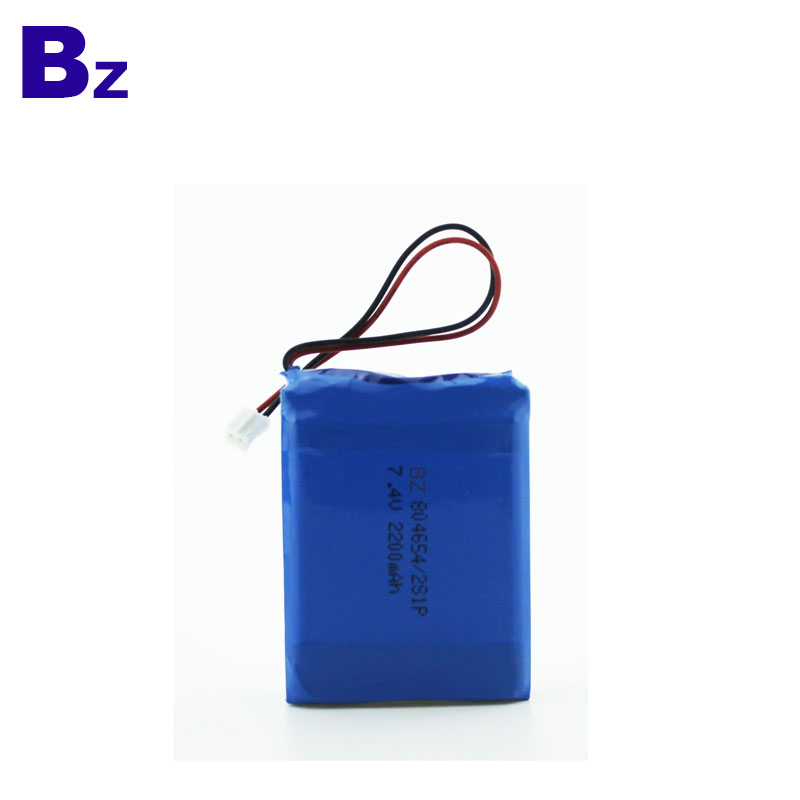 Customized Lipo Battery 2200mAh 7.4V
