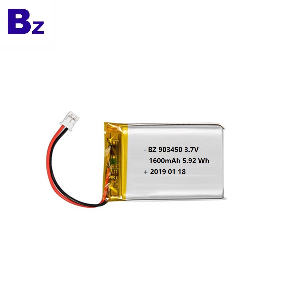 BZ 903450 1600mAh 3.7V Li-ion Battery
