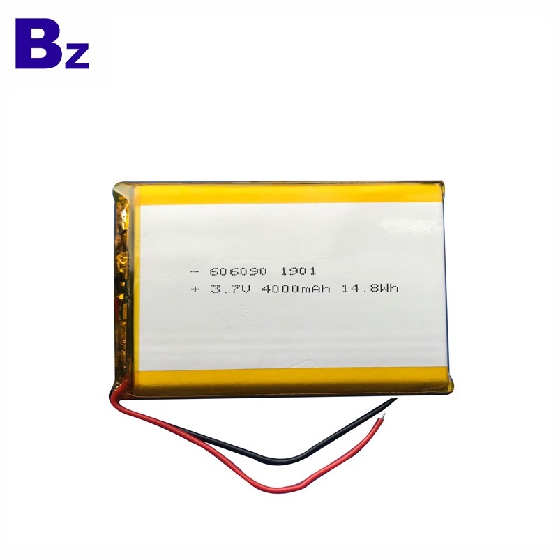 606090 4000mAh 3.7V Li-Polymer Battery