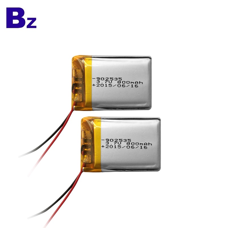 902535 800mAh 3.7V Lipo Battery
