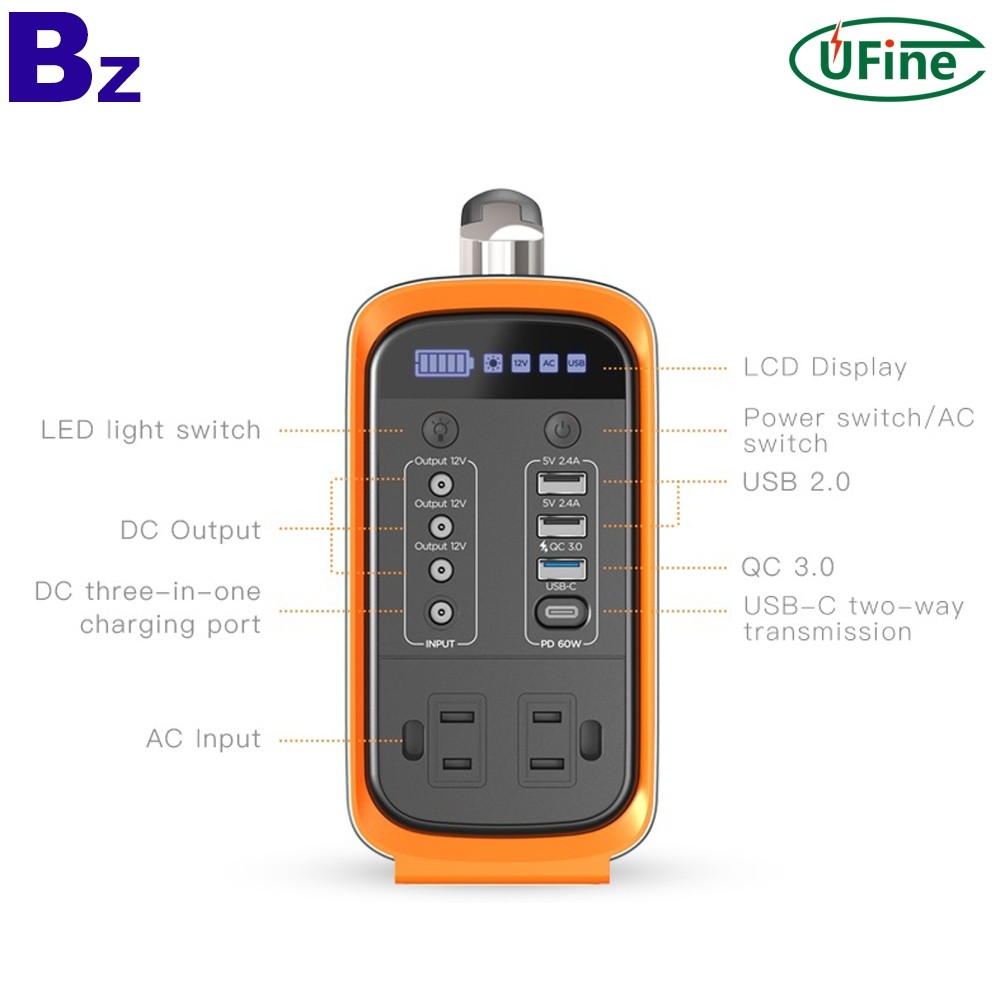 18.75Ah Portable Power Station for Outdoor Camping