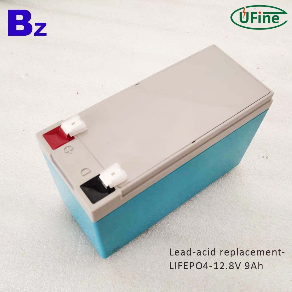 12.8V 9Ah Rechargeable Solar Energy Storage System Battery