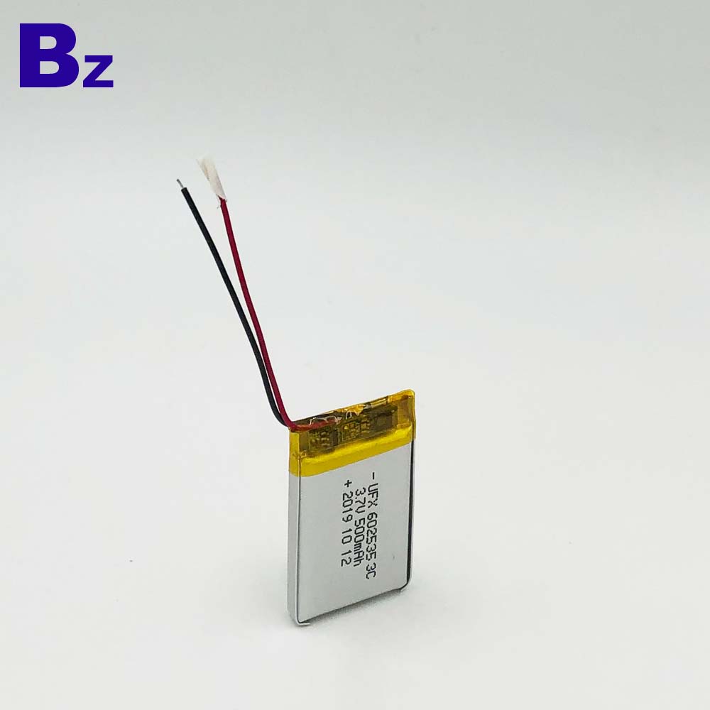 Batterie Lipo 500mAh / 3.7V - 602535