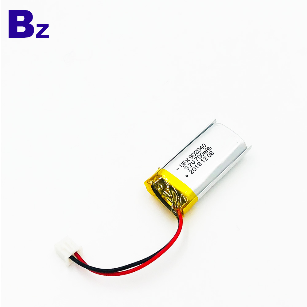 902040 700mAh 3.7V Li-Polymer Battery