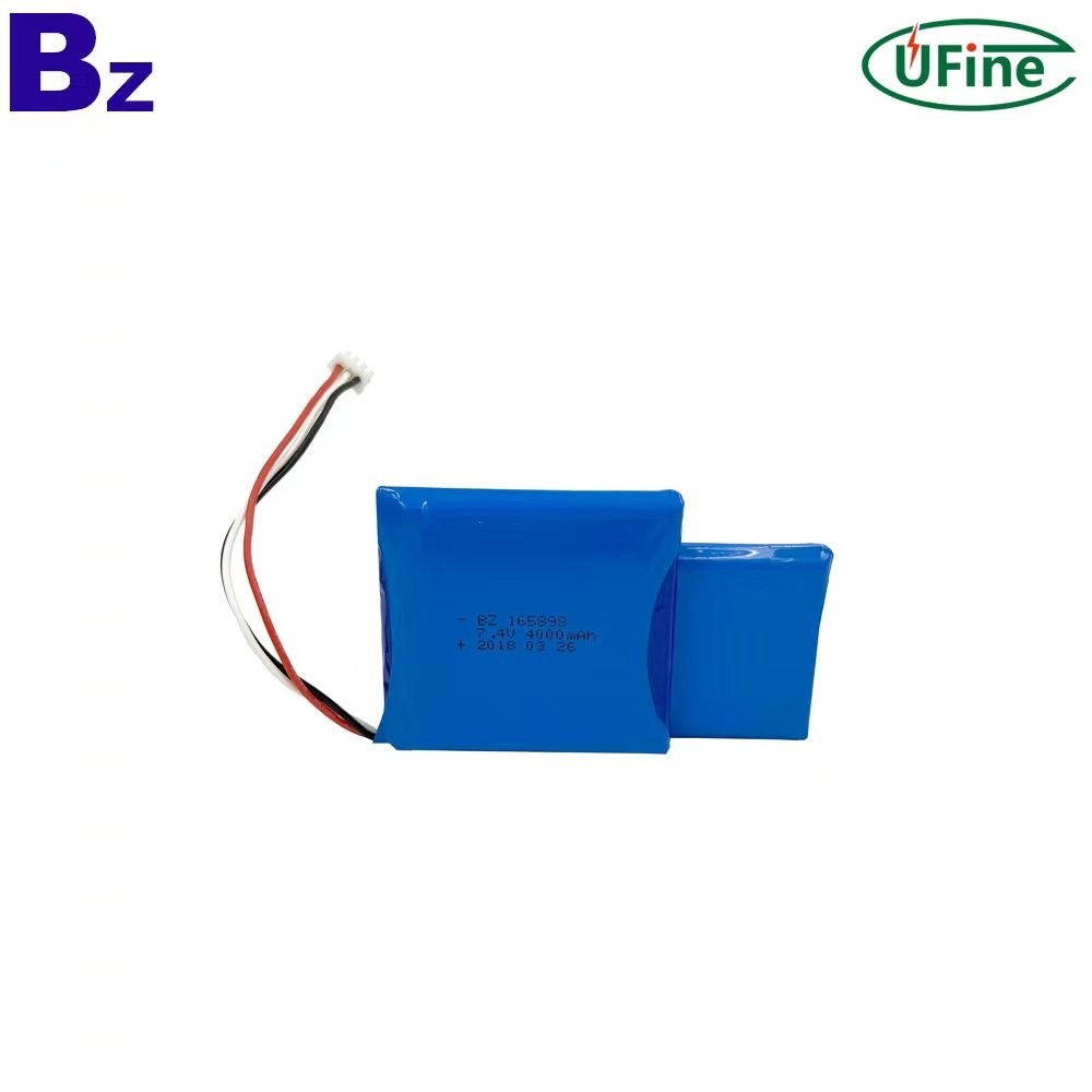 165898 7.4V 4000mAh Special Shape Battery Pack