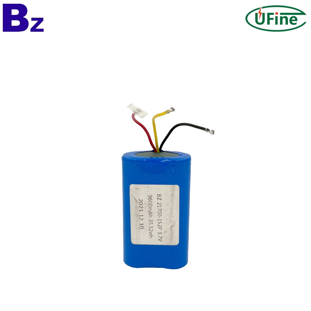 21700-2P 3.7V 9600mAh Cylindrical Battery Pack