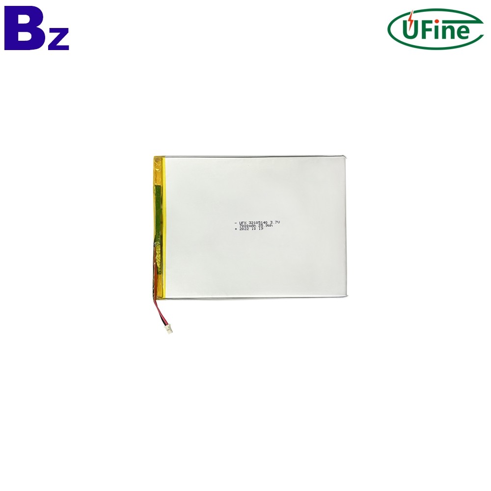 32105140 3.7V 7000mAh Li-polymer Battery