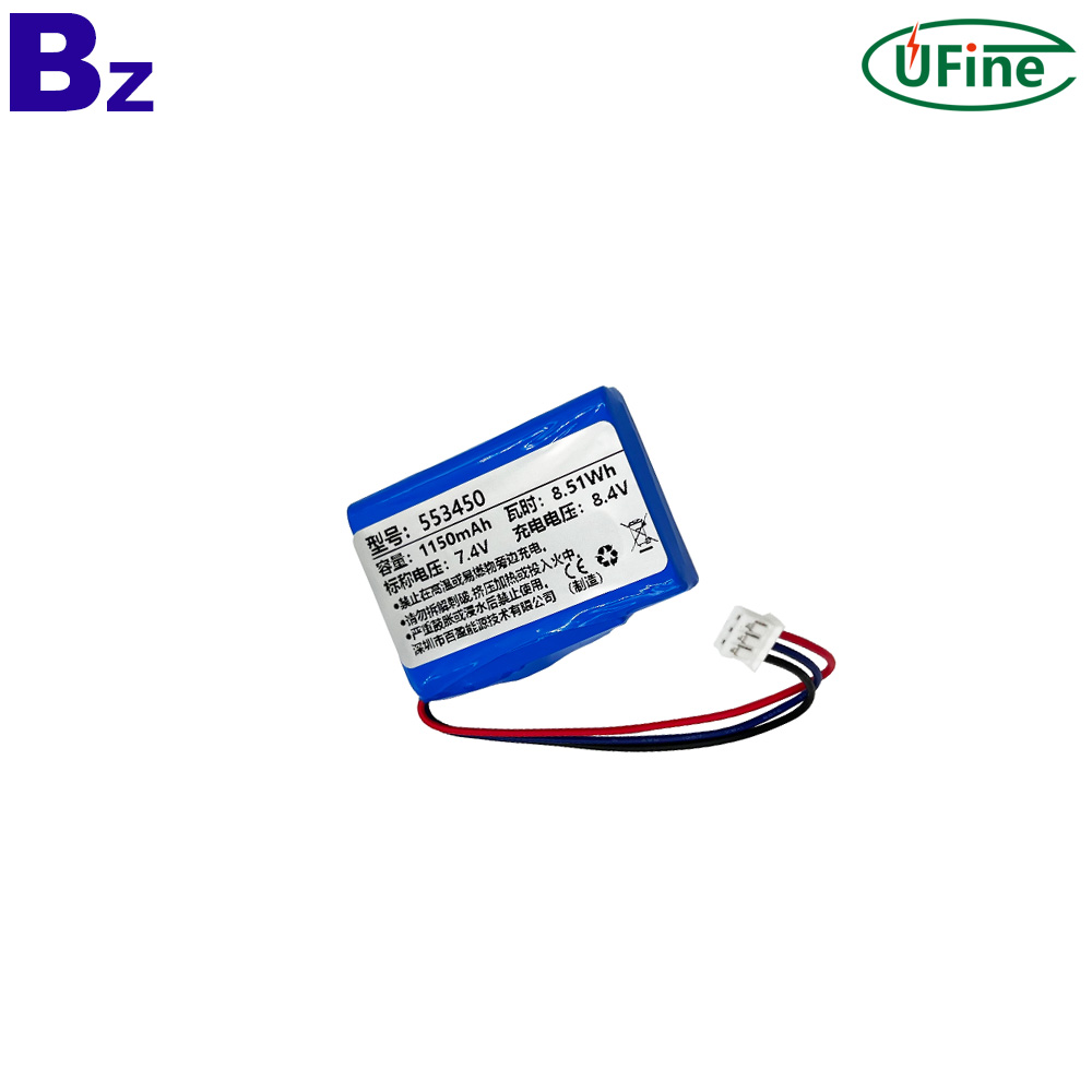 1150mAh Battery for Beauty Equipment 1150mAh Battery for Beauty Equipment