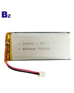 Best Lithium Cells Manufacturer Custom Rechargeable Li-polymer Battery BZ 104090 3.7V 4600mAh Lipo Battery for Air Quality Monitor Equipment