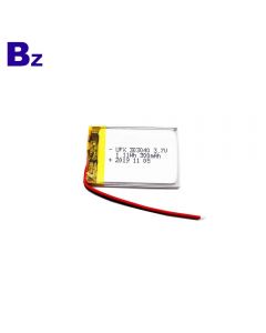 Factory Supply For Bluetooth Speaker Lipo Battery UFX 303040 3.7V 300mAh Lithium Polymer Battery
