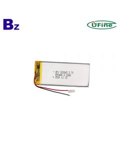China Manufacturer Wholesale Cheapest Blood Pressure Monitor Lipo Battery UFX 303065 600mAh 3.7V Li-polymer Battery