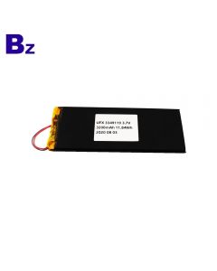 ShenZhen Lithium Cells Manufacturer Supply Wireless Keyboard Battery UFX 3349119 3200mAh 3.7V Li-Polymer Battery 