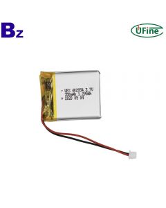 Cell Manufactory Customized Bluetooth Earphone Lithium Polymer Battery UFX 402934 350mAh 3.7V Li-po Batteries