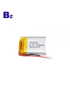 Lithium Battery Factory Customized KC Certification Lipo Battery for Tachograph BZ 502530 350mAh 3.7V Polymer Li-ion Battery