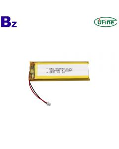2021 Newest Design Remote Control Toys Lipo Battery UFX 642573 3.7V 1250mAh Lithium Polymer Battery