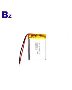 Long Life Rechargeable Massager Lipo Battery UFX 703443 1000mAh 3.7V Li-Polymer Battery With KC Certification