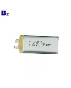 Chinese Best Lithium Battery Manufacturer Customized Battery For Medical Device BZ 752248 750mAh 3.7V LiPo Battery