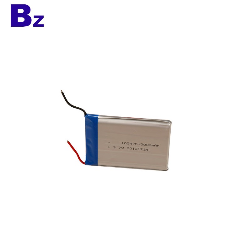BZ 105475 5000mAh 3.7V Rechargeable Lithium Ion Battery BZ 105475 5000mAh 3.7V Rechargeable Lithium Ion Battery
