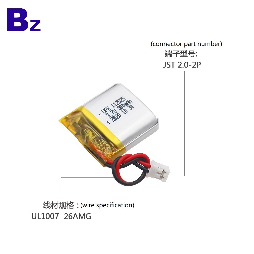 500mAh Mini LED Lights Lithium polymer Battery 500mAh Mini LED Lights Lithium polymer Battery