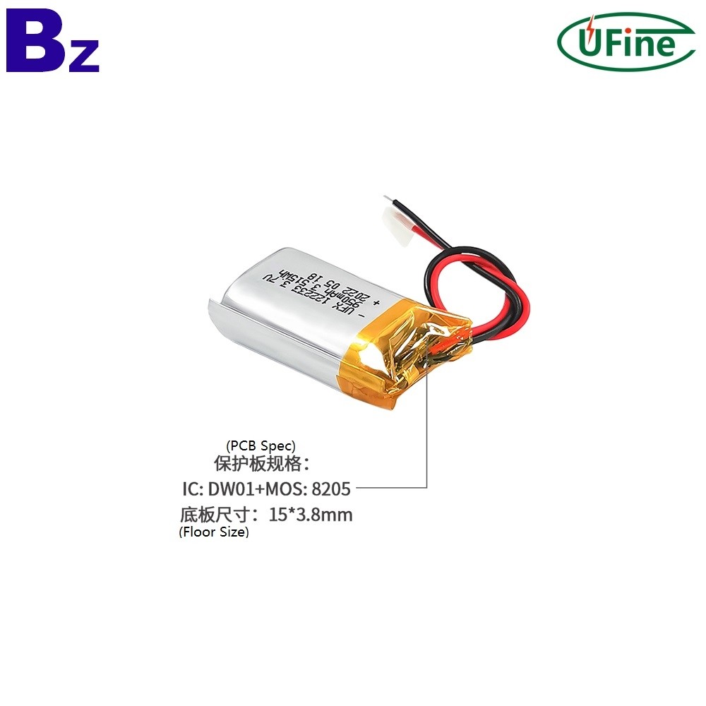 122233 3.7V 950mAh Lipo Battery 122233 3.7V 950mAh Lipo Battery