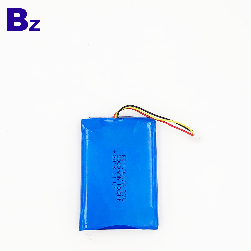 135070 5000mAh 3.7V Lipo Battery 135070 5000mAh 3.7V Lipo Battery