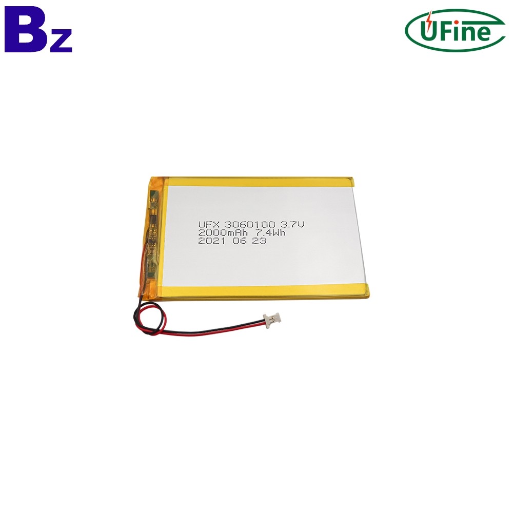 2000mAh Li-Polymer Battery For Tablet Computer 2000mAh Li-Polymer Battery For Tablet Computer