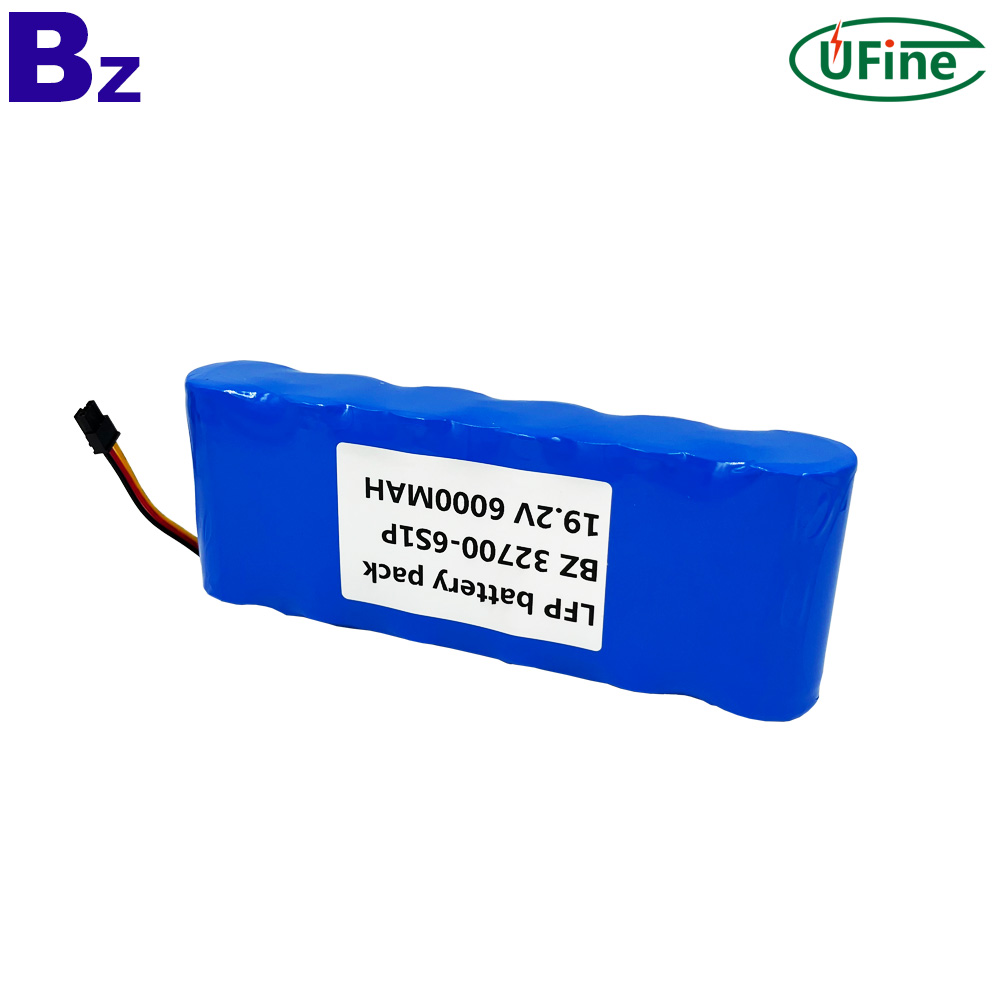 32700-6S1P 6000mAh 19.2V LFP 배터리