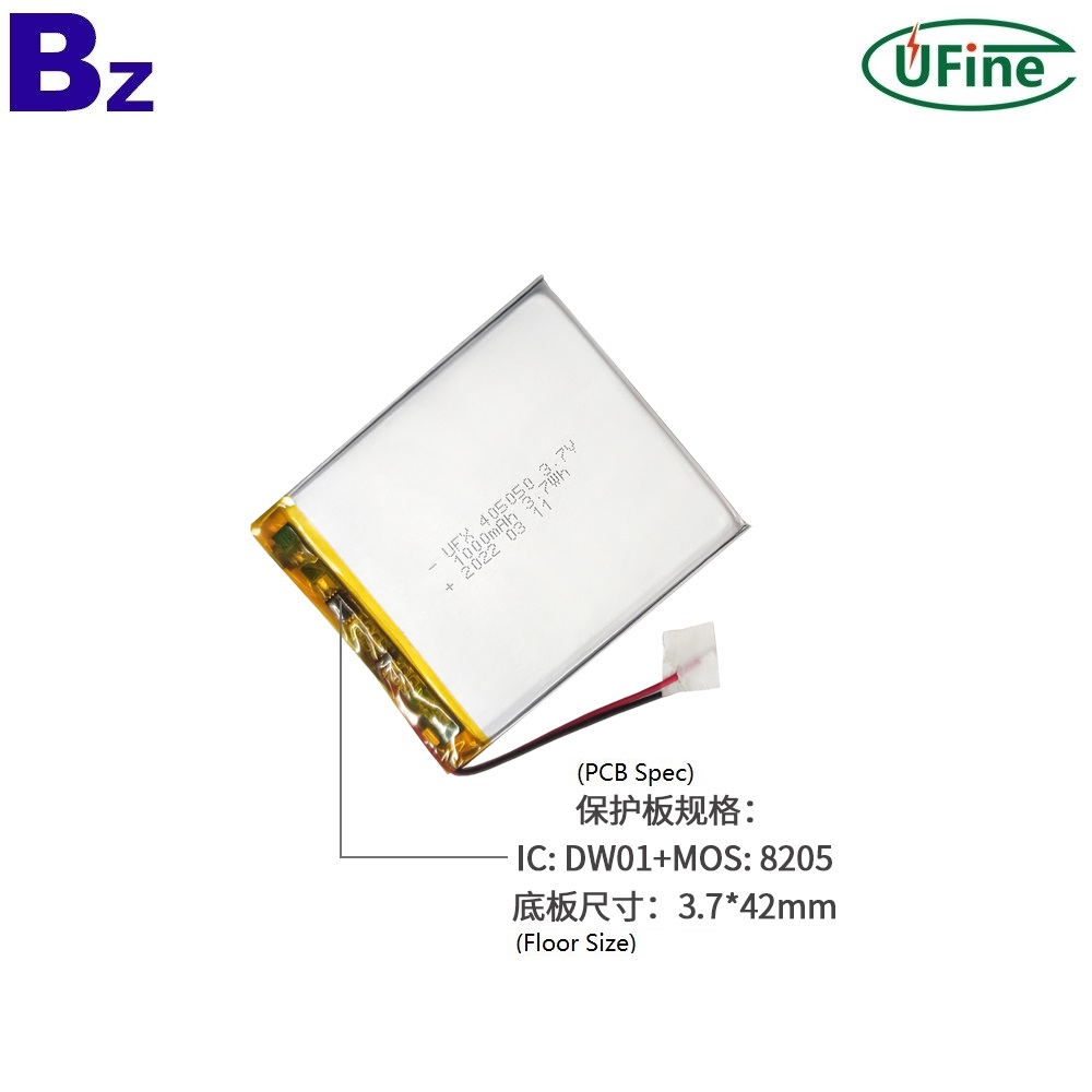 1000mAh 3.7V Facial Beauty Instrument Battery