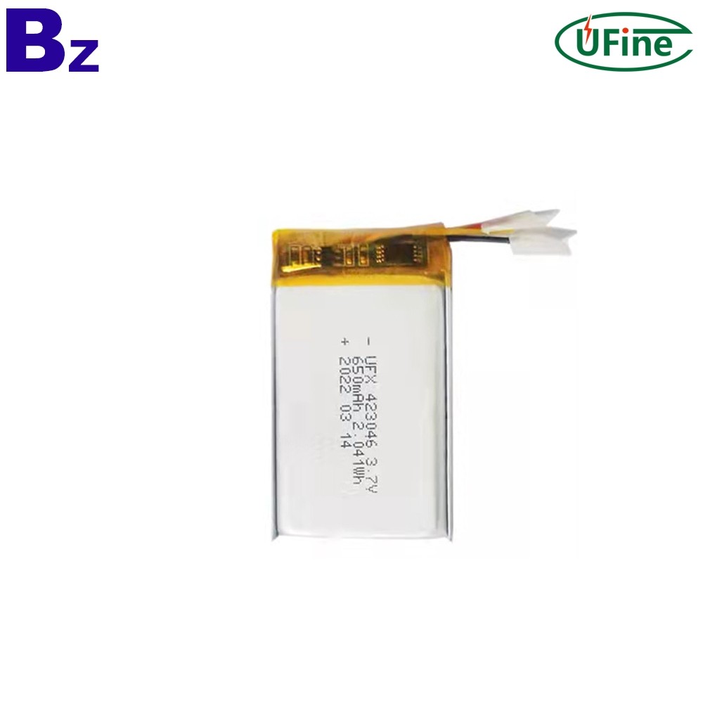 Lithium-ion Cell Manufacturer Wholesale 650mAh 3.7V Battery