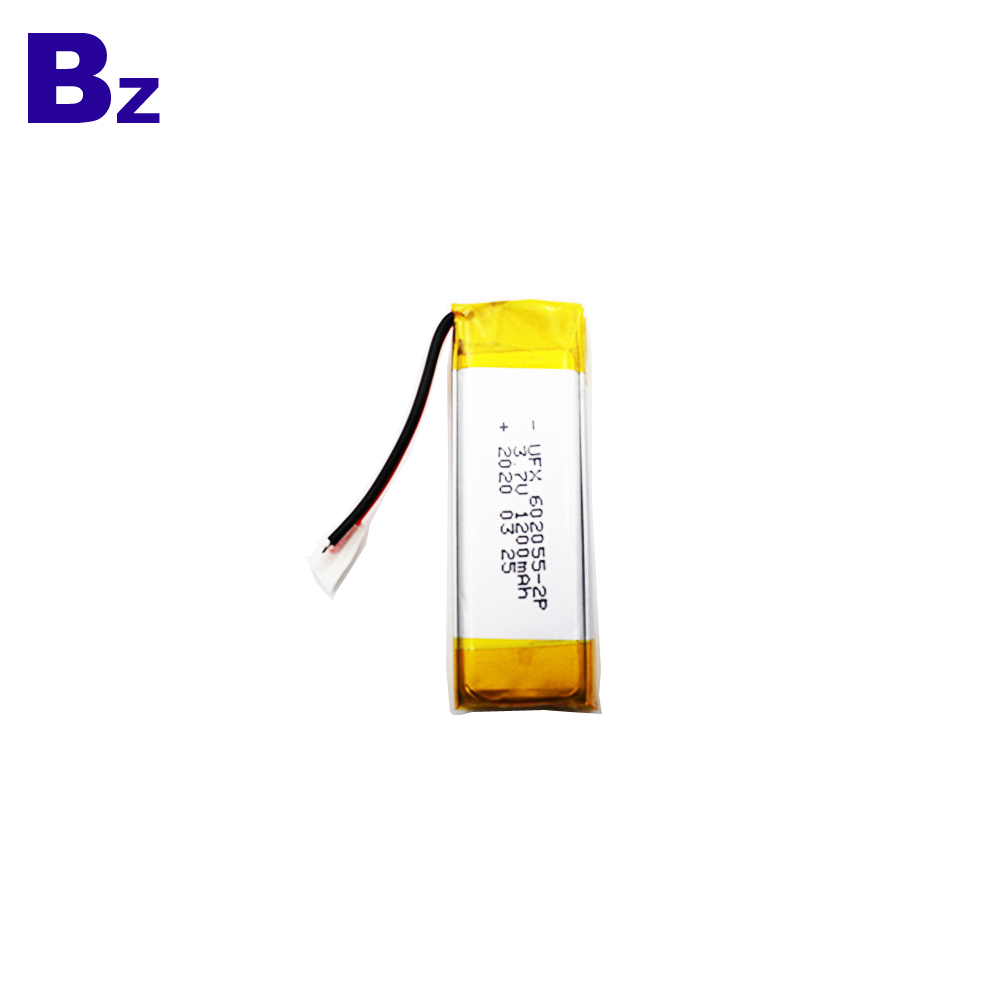 602055-2P 1200mAh 3.7V Lipo Battery 602055-2P 1200mAh 3.7V Lipo Battery