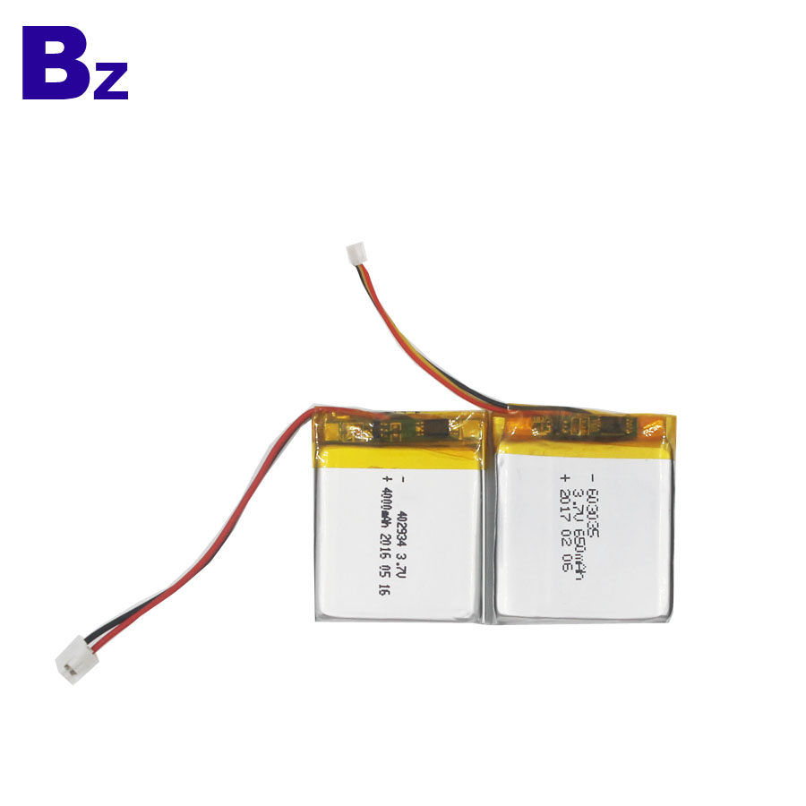 Lithium Battery 603035 650mAh