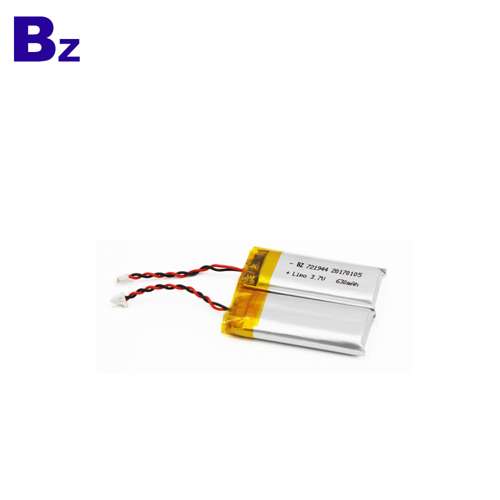 721944 630mAh KC Certification Lipo Battery 721944 630mAh KC Certification Lipo Battery