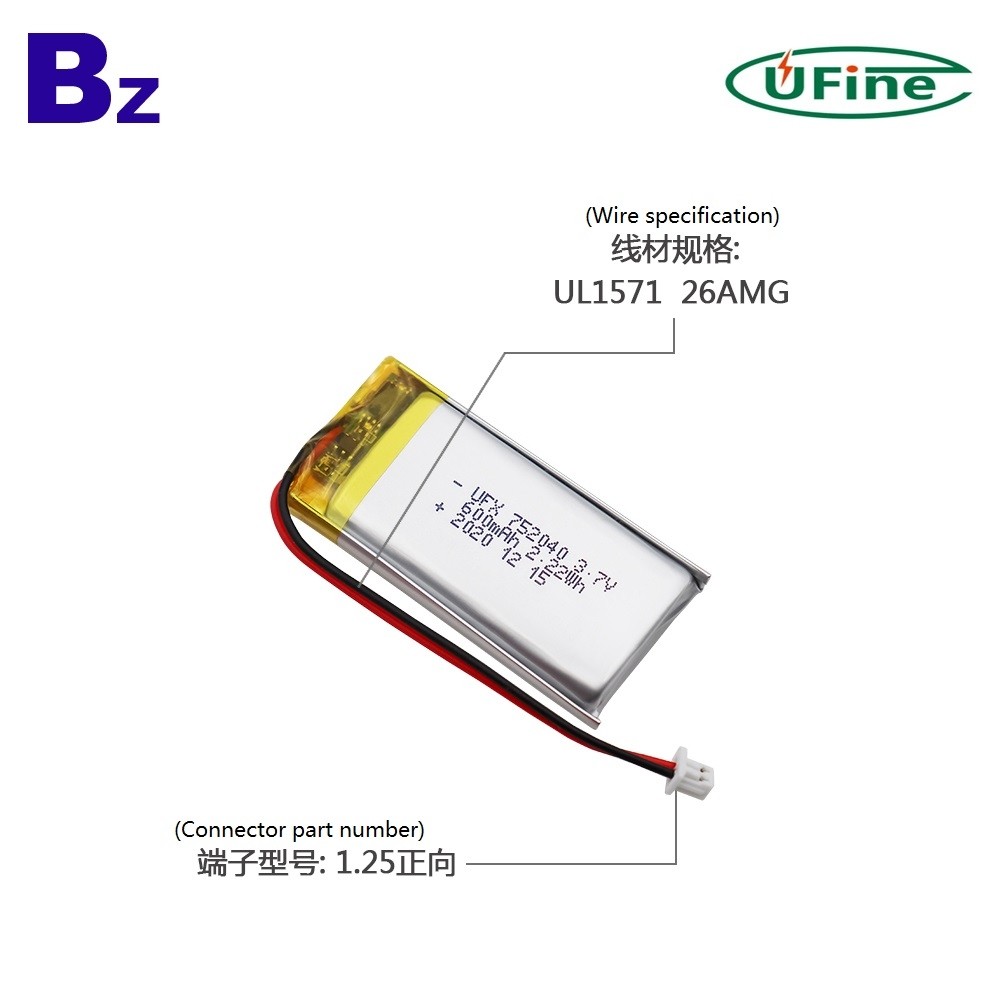2021 Best Battery Factory Professional Customize 600mAh Lipo Battery 2021 Best Battery Factory Professional Customize 600mAh Lipo Battery
