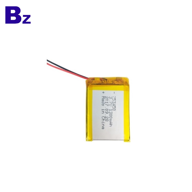 753450 1300mA KC Certification Li-ion Battery 753450 1300mA KC Certification Li-ion Battery