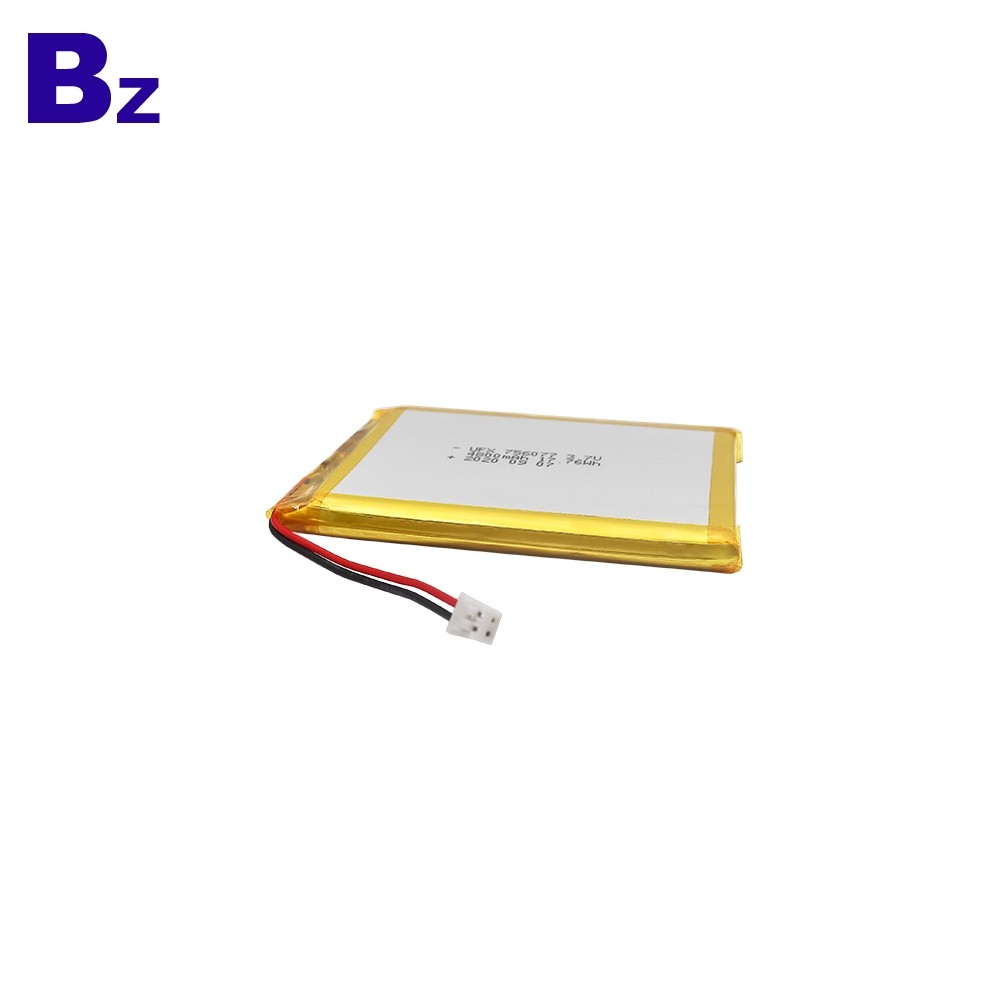 756077 4800mAh 3.7V Lithium Polymer Battery 756077 4800mAh 3.7V Lithium Polymer Battery