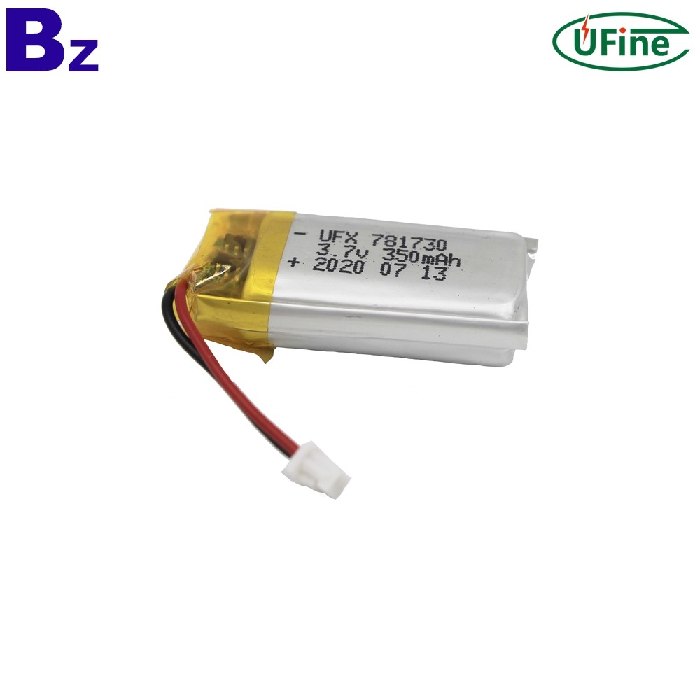 350mAh Lithium Battery for Bluetooth Earphone