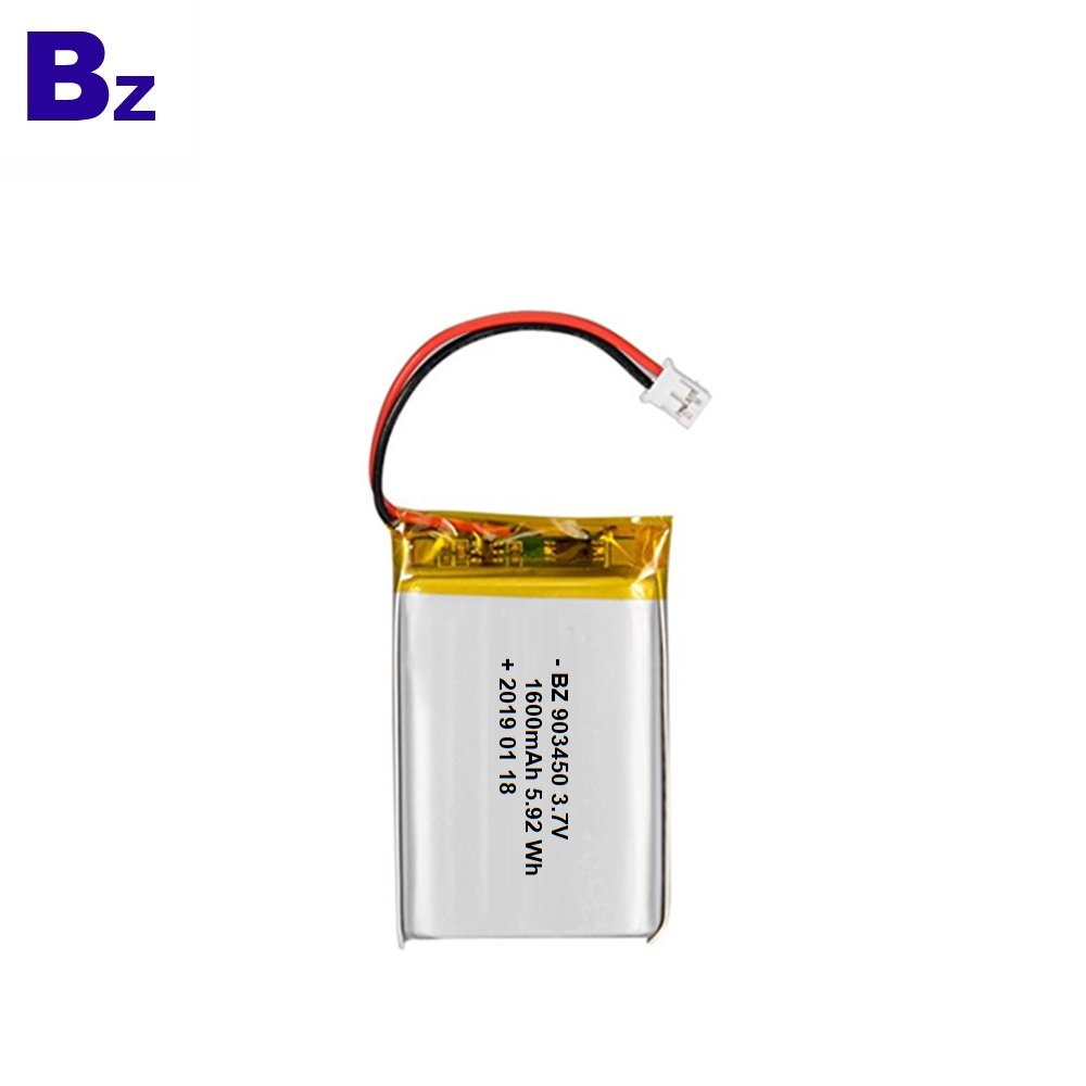903450 1600mAh KC Certification Lipo Battery 903450 1600mAh KC Certification Lipo Battery