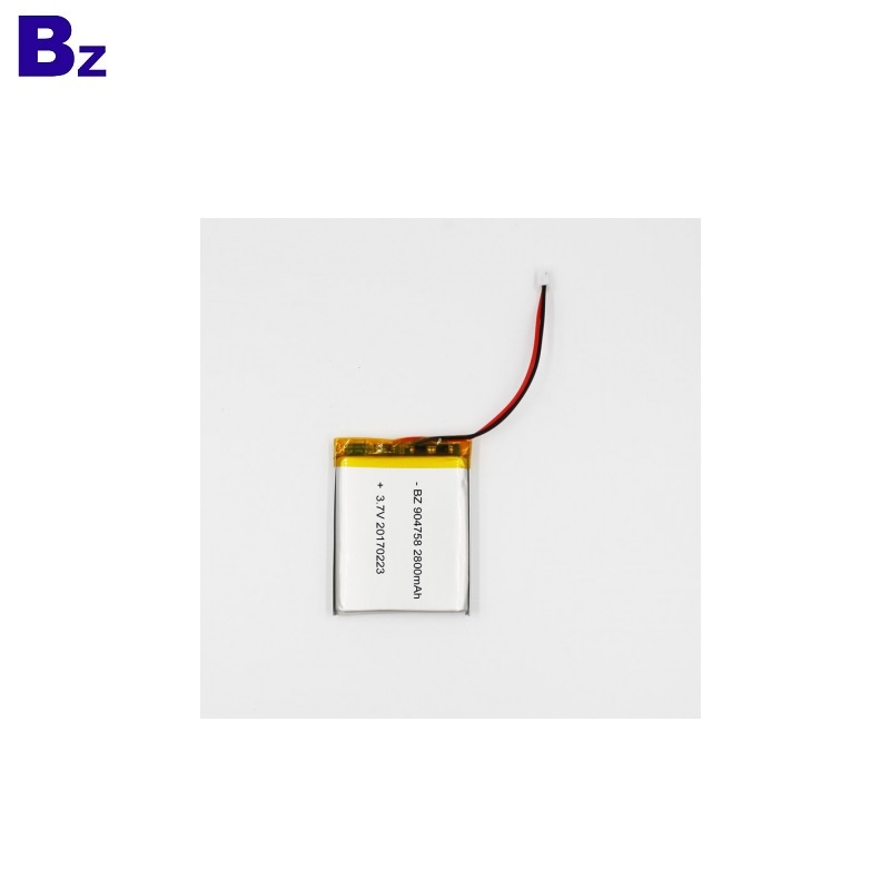 BZ 904758 3.7V 2800mAh Rechargeable LiPo Battery BZ 904758 3.7V 2800mAh Rechargeable LiPo Battery