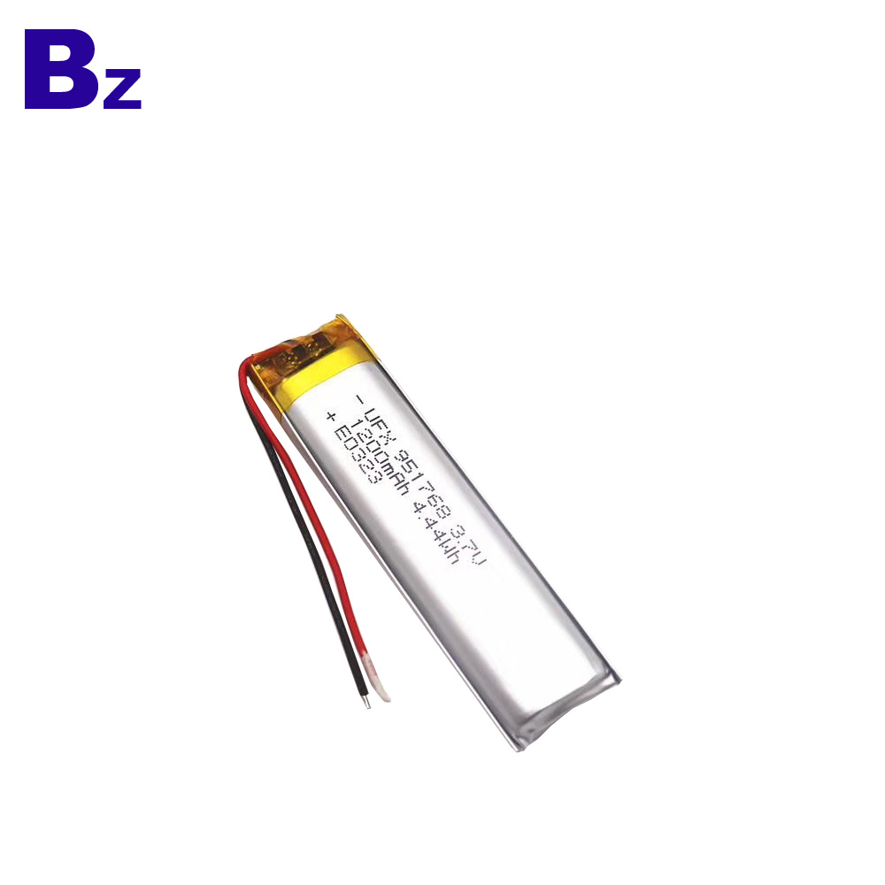 951768 3.7v 1200mAh Lithium Battery 951768 3.7v 1200mAh Lithium Battery