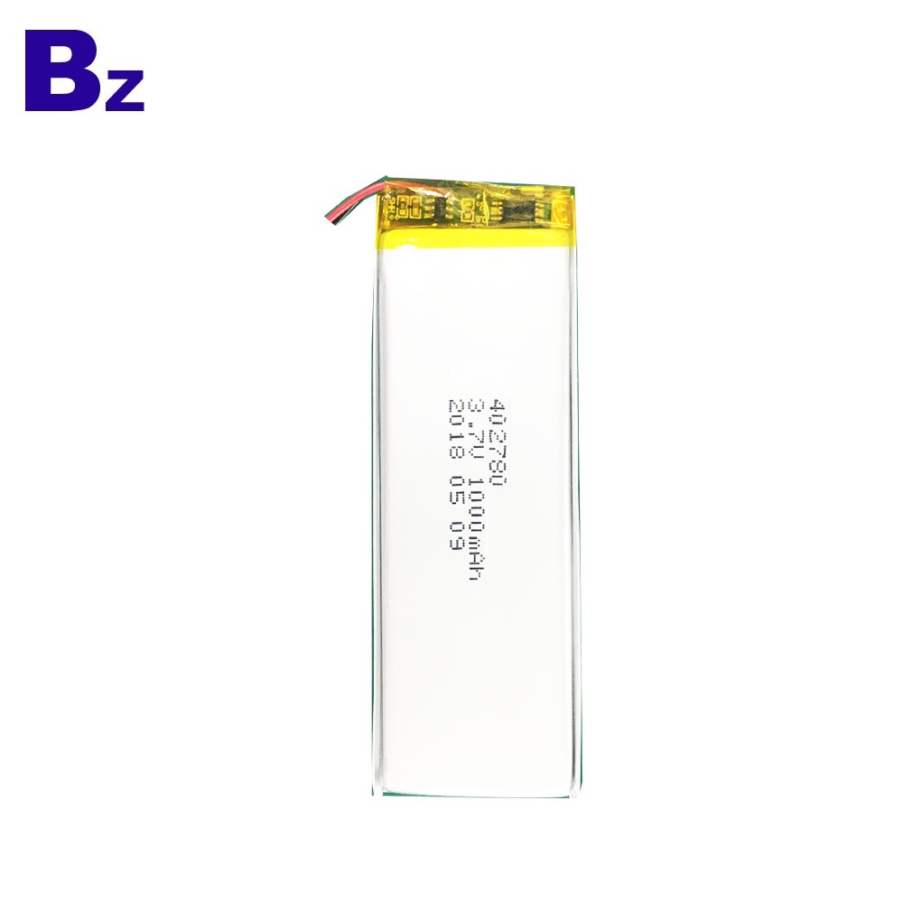 402780 1000mAh 3.7V Lipo Battery 402780 1000mAh 3.7V Lipo Battery