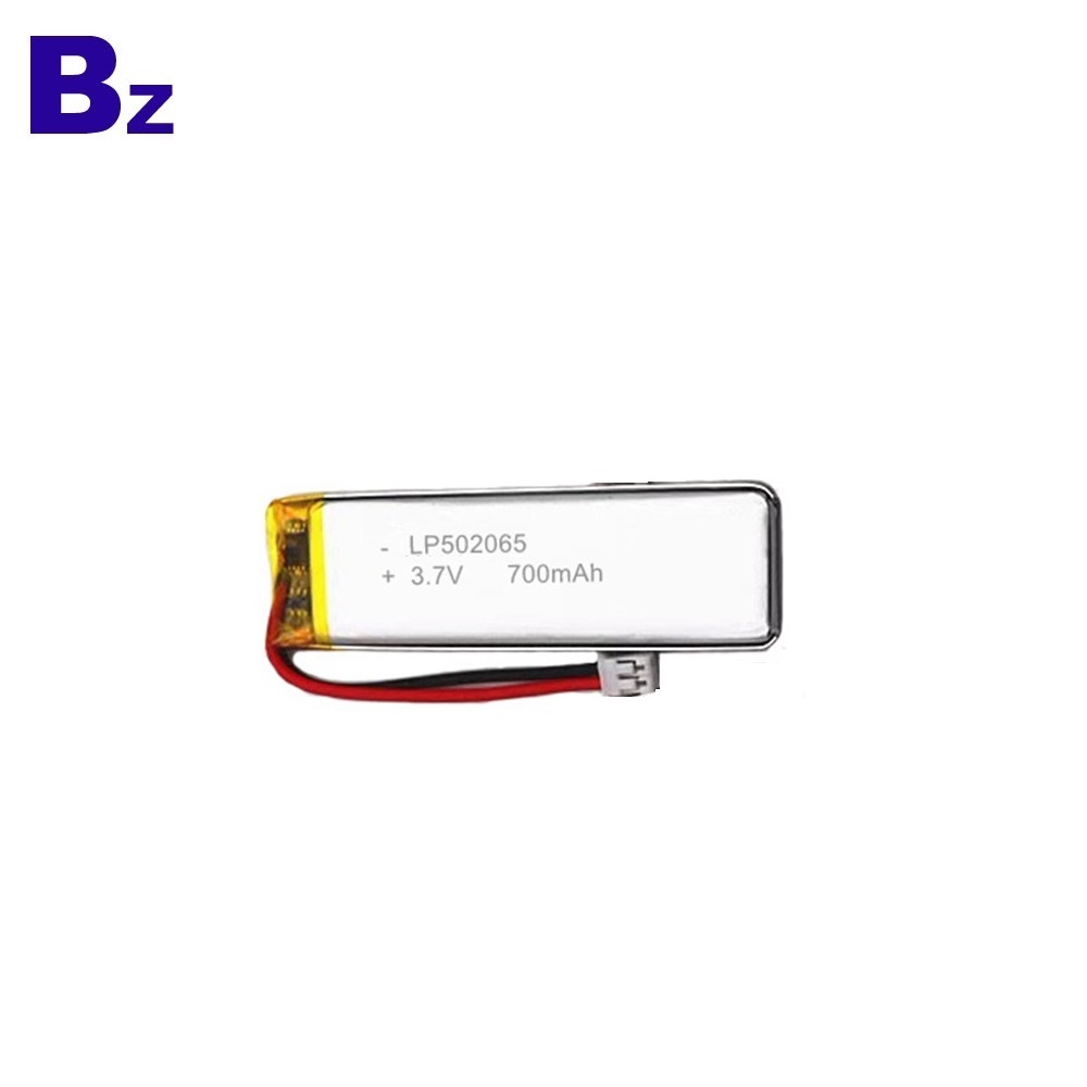 502065 700mAh 3.7V Lipo Battery 502065 700mAh 3.7V Lipo Battery