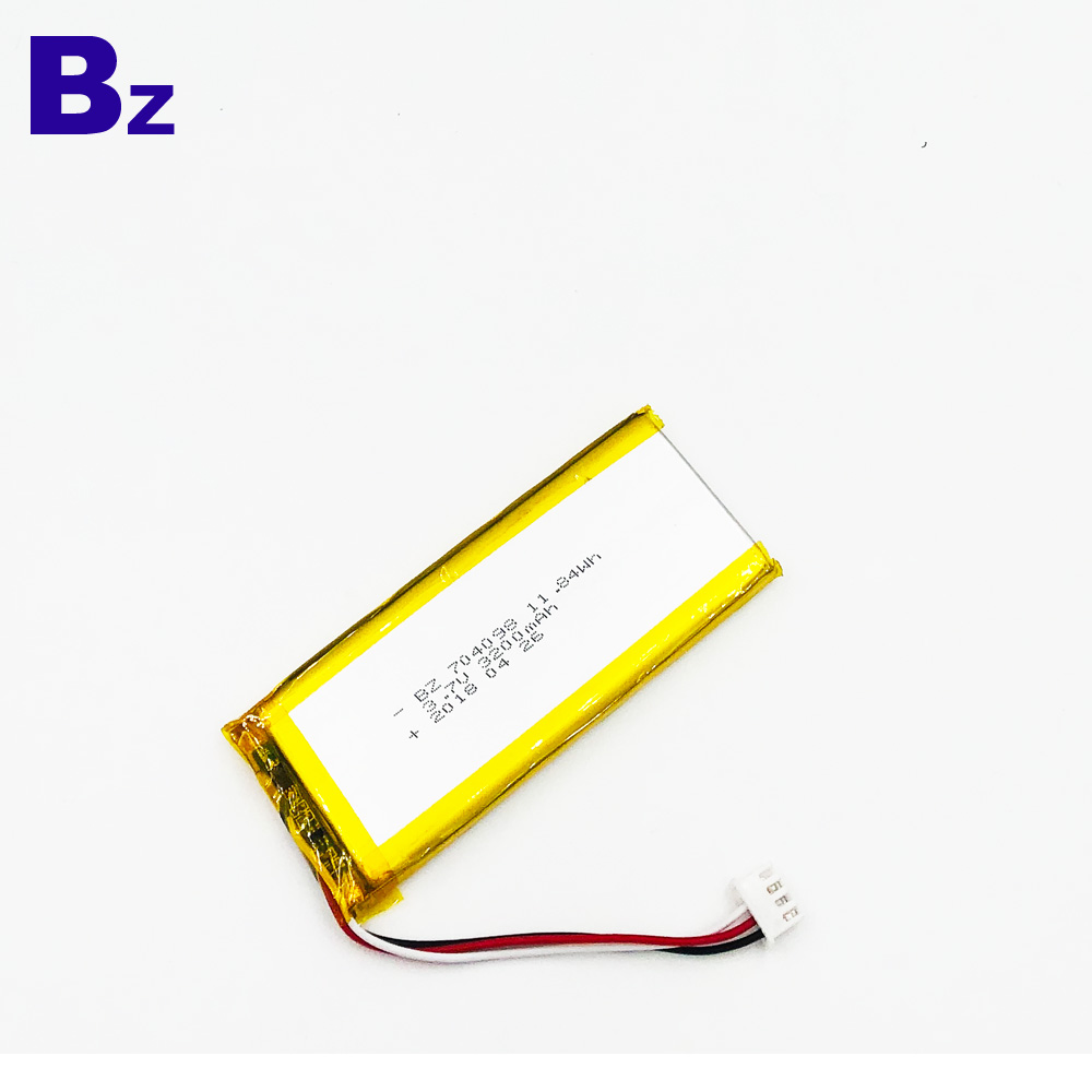 3200mAh 3.7V Polymer Li-ion Battery