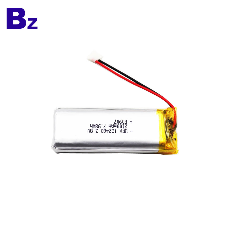 2100mAh Li-Polymer Battery For Flashlight 