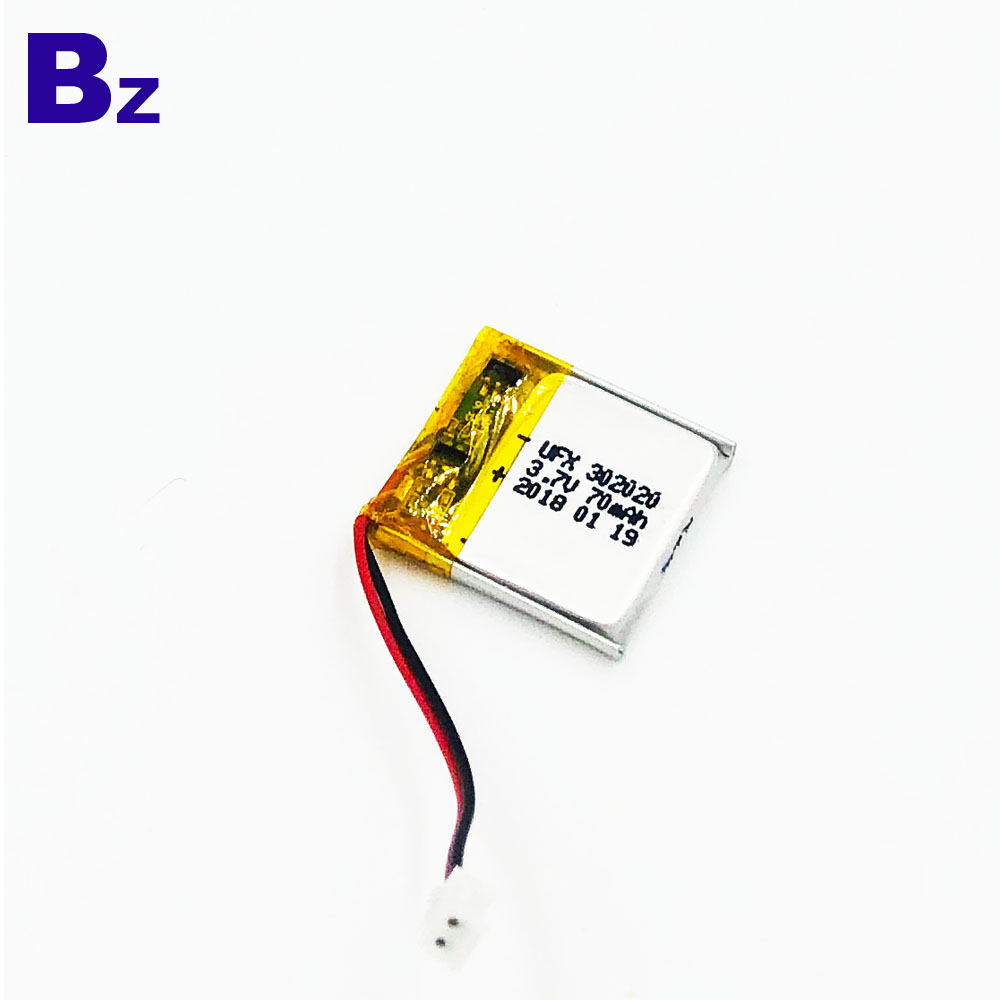 70mAh Lipo Battery With Wire And Plug 70mAh Lipo Battery With Wire And Plug