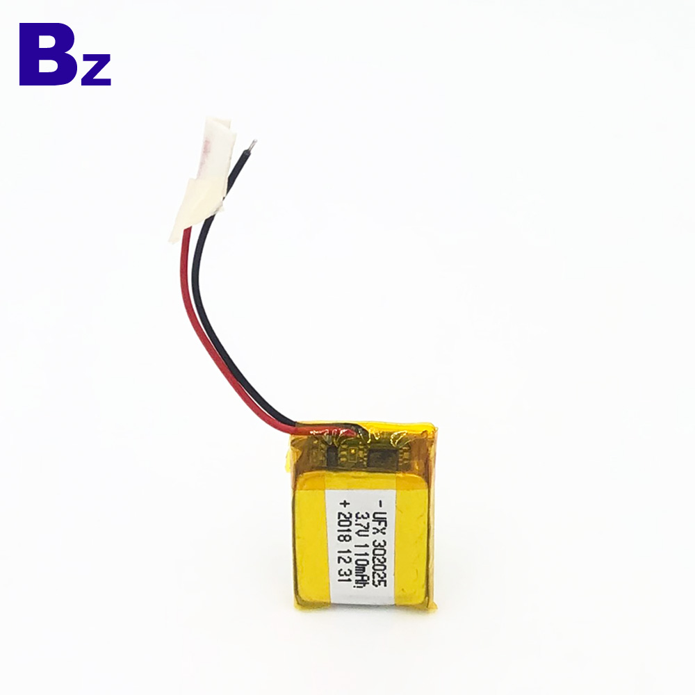 110mAh 3.7V Li-Polymer Battery