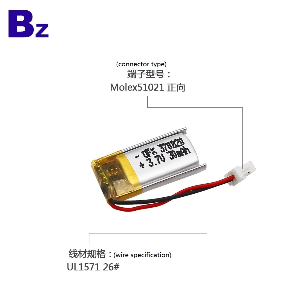 ShenZhen Factory Sales 30mAh Li-polymer Battery ShenZhen Factory Sales 30mAh Li-polymer Battery