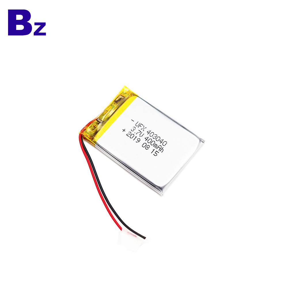 New Design 400mAh Li-Polymer Battery New Design 400mAh Li-Polymer Battery