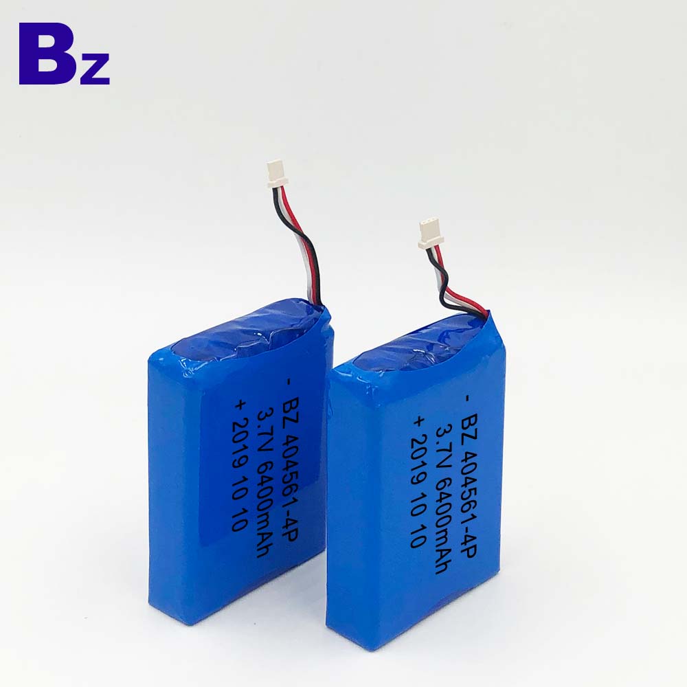 404561-4P 3.7V 6400mAh Li-Polymer Battery 404561-4P 3.7V 6400mAh Li-Polymer Battery