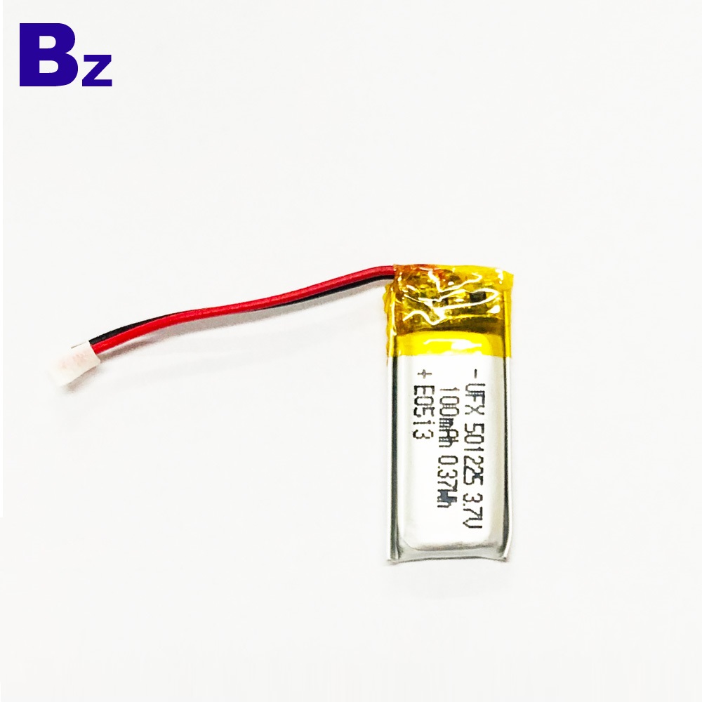 100mAh Li-Polymer Battery With Wire And Plug 100mAh Li-Polymer Battery With Wire And Plug