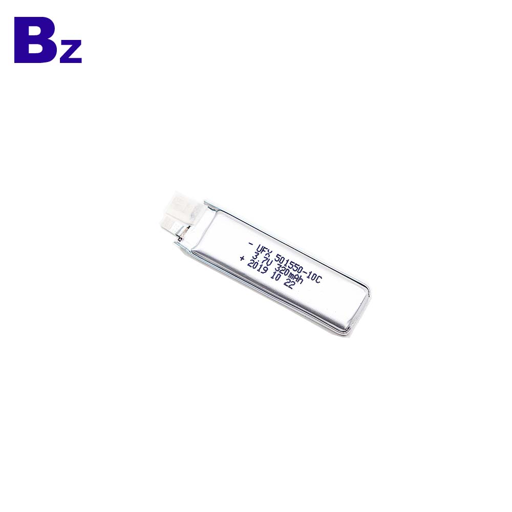 501550-10C 3.7V 320mAh Li-Polymer Battery 501550-10C 3.7V 320mAh Li-Polymer Battery